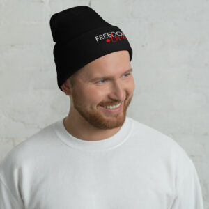 "Freedom Lover" Beanie - Dark