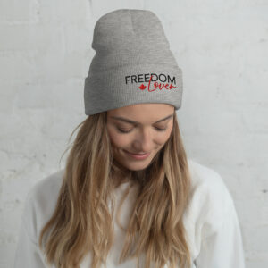"Freedom Lover" Beanie - Light
