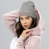 "Hold The Line" Beanie - Light & Dark - Image 3