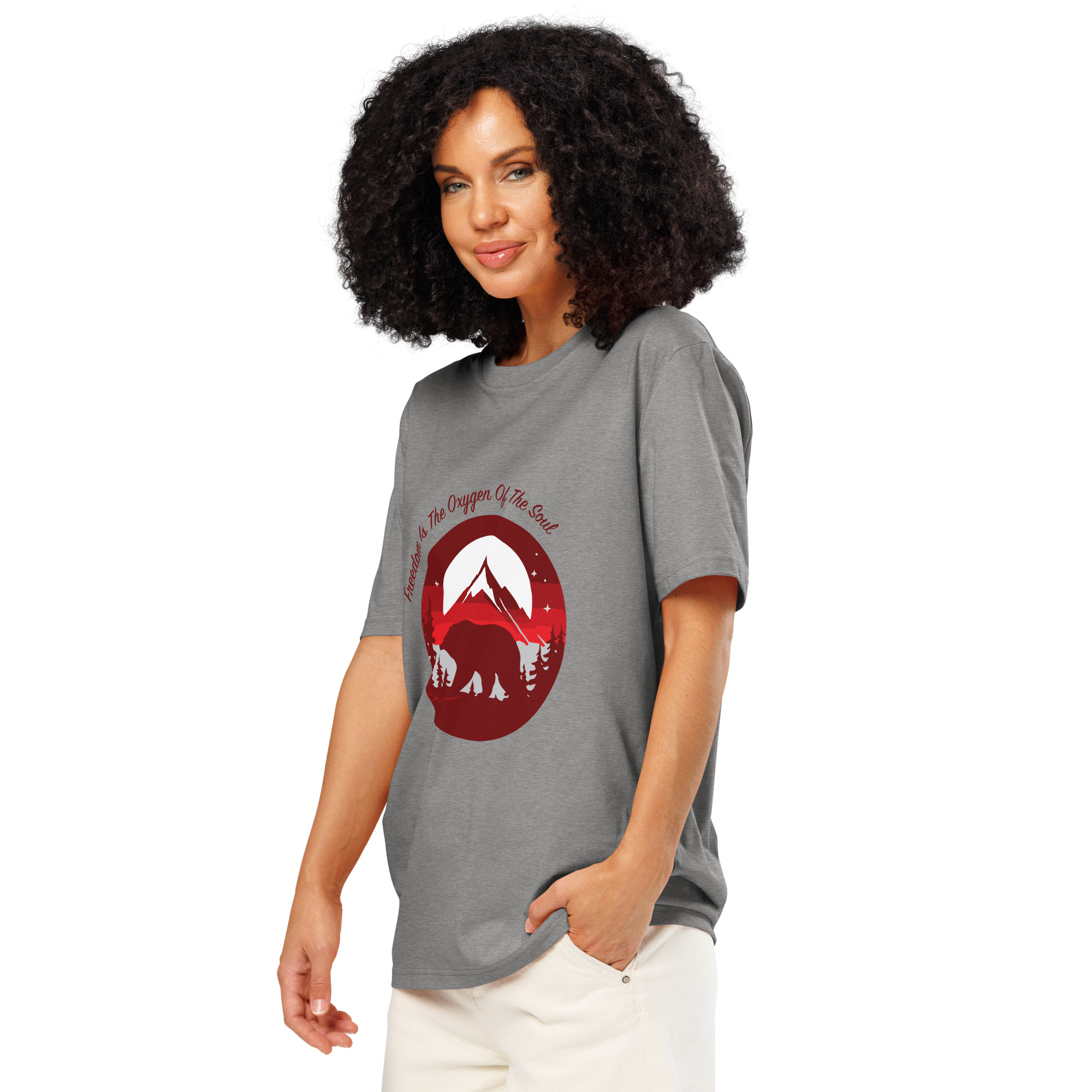 "Oxygen of the Soul" T-shirt - Light